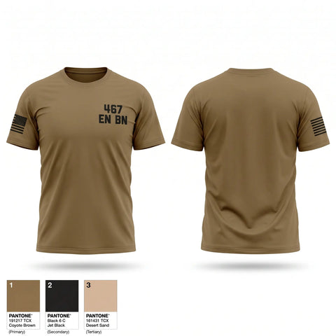 Old School Cotton Feel Shirt, 467 EN BN, Army, Teamtime, Team time, sublimation, custom sports apparel, team uniforms, spirit wear, spiritwear, sports uniforms, custom shirts, team store, custom team store, fundraiser sports, apparel fundraiser