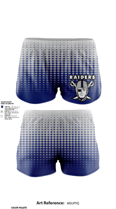 Brent Raiders 95359383 Track Shorts - 1