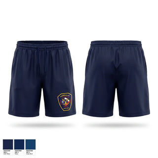 Athletic Shorts With Pockets, Kerrville Fire Dept, Fire Department, Teamtime, Team time, sublimation, custom sports apparel, team uniforms, spirit wear, spiritwear, sports uniforms, custom shirts, team store, custom team store, fundraiser sports, apparel fundraiser