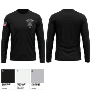 Long Sleeve Performance Shirt, City of Hudson, Fire Department, Teamtime, Team time, sublimation, custom sports apparel, team uniforms, spirit wear, spiritwear, sports uniforms, custom shirts, team store, custom team store, fundraiser sports, apparel fundraiser