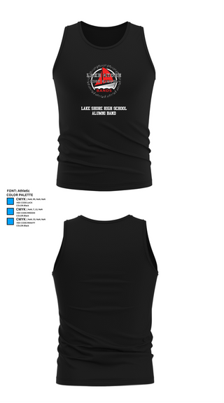 Tank Top, Lake Shore High School Alumni Band, Spirit Store, Teamtime, Team time, sublimation, custom sports apparel, team uniforms, spirit wear, spiritwear, sports uniforms, custom shirts, team store, custom team store, fundraiser sports, apparel fundraiser