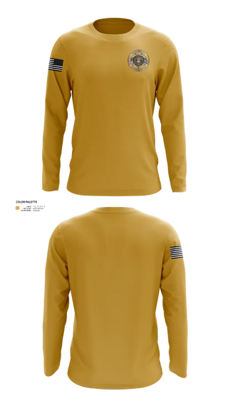 Long Sleeve Performance Shirt, Bent County Sheriff, Police, Teamtime, Team time, sublimation, custom sports apparel, team uniforms, spirit wear, spiritwear, sports uniforms, custom shirts, team store, custom team store, fundraiser sports, apparel fundraiser