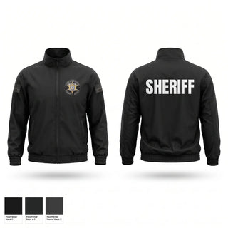 Windbreaker, Conejos County Sheriff’s Office, Police, Teamtime, Team time, sublimation, custom sports apparel, team uniforms, spirit wear, spiritwear, sports uniforms, custom shirts, team store, custom team store, fundraiser sports, apparel fundraiser