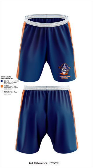 Athletic Shorts With Pockets, BYHS Lady Bucs Softball, Softball, Teamtime, Team time, sublimation, custom sports apparel, team uniforms, spirit wear, spiritwear, sports uniforms, custom shirts, team store, custom team store, fundraiser sports, apparel fundraiser