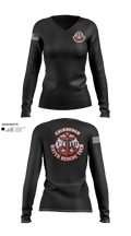 Edinburgh Water Rescue 3173140 Women's Long Sleeve V-neck Shirt - 21