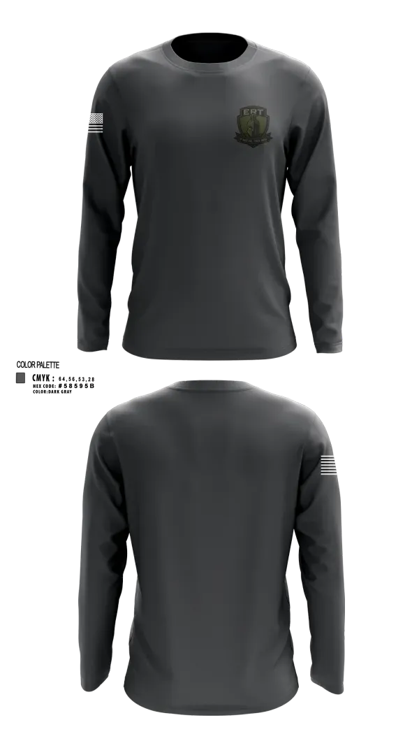 Long Sleeve Performance Shirt, Sheboygan PD ERT, Police, Teamtime, Team time, sublimation, custom sports apparel, team uniforms, spirit wear, spiritwear, sports uniforms, custom shirts, team store, custom team store, fundraiser sports, apparel fundraiser