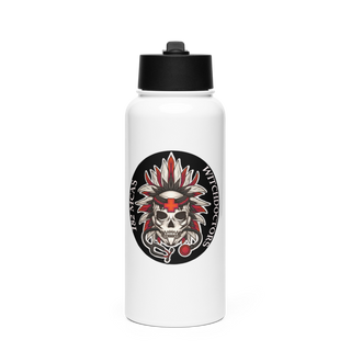 182nd MCAS 47053767 Stainless Steel Water Bottle with a Straw Lid