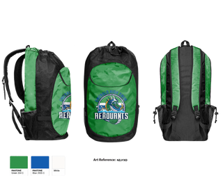 Gear Bag, Emerald High Swim Aeroaunts, Swimming, Teamtime, Team time, sublimation, custom sports apparel, team uniforms, spirit wear, spiritwear, sports uniforms, custom shirts, team store, custom team store, fundraiser sports, apparel fundraiser