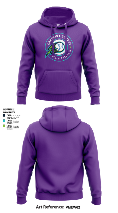 Carolina Comets 9253748 Hoodie - 1
