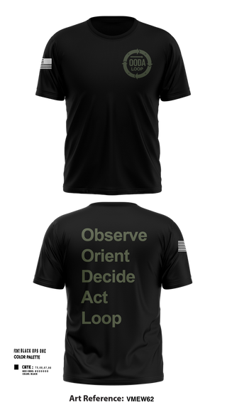 Short Sleeve Performance Shirt, OODA LOOP, Police, Teamtime, Team time, sublimation, custom sports apparel, team uniforms, spirit wear, spiritwear, sports uniforms, custom shirts, team store, custom team store, fundraiser sports, apparel fundraiser