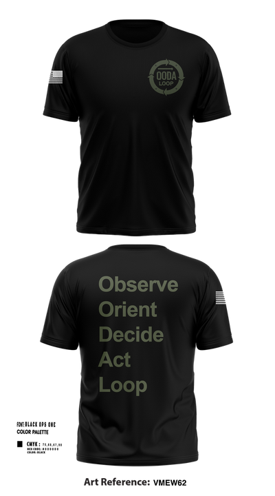 OODA LOOP Short Sleeve Performance Shirt - 1