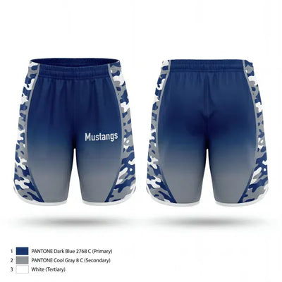 Mustangs 2273022 Women's Shorts - 1
