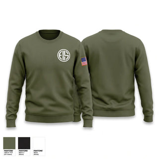 Crew Neck Sweatshirt, Eureka Military Lodge 1A, Navy, Teamtime, Team time, sublimation, custom sports apparel, team uniforms, spirit wear, spiritwear, sports uniforms, custom shirts, team store, custom team store, fundraiser sports, apparel fundraiser