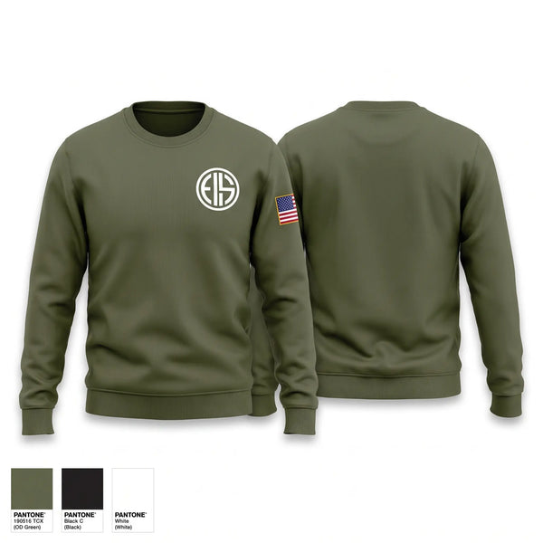 Crew Neck Sweatshirt, Eureka Military Lodge 1A, Navy, Teamtime, Team time, sublimation, custom sports apparel, team uniforms, spirit wear, spiritwear, sports uniforms, custom shirts, team store, custom team store, fundraiser sports, apparel fundraiser