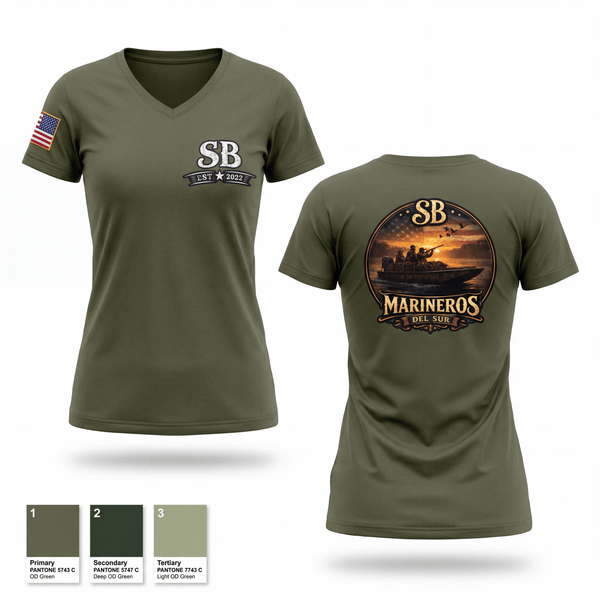 Womens Short Sleeve Vneck Shirt, Sky Blasters, Army, Teamtime, Team time, sublimation, custom sports apparel, team uniforms, spirit wear, spiritwear, sports uniforms, custom shirts, team store, custom team store, fundraiser sports, apparel fundraiser