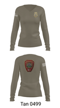 Falls Church Fire Marshal 50777326 Women's Long Sleeve V-neck Shirt - 11