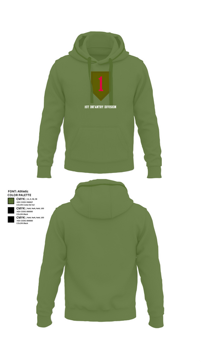 1st Infantry Division 14744110 Hoodie - 51
