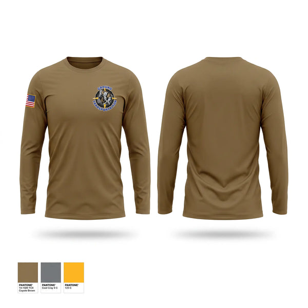 Long Sleeve Performance Shirt, Ground Transportation, Air Force, Teamtime, Team time, sublimation, custom sports apparel, team uniforms, spirit wear, spiritwear, sports uniforms, custom shirts, team store, custom team store, fundraiser sports, apparel fundraiser