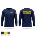 Virginia state fire marshal Long Sleeve Performance Shirt - 1