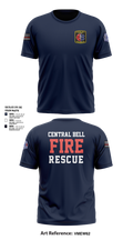 Central Bell County Fire Rescue  Short Sleeve Performance Shirt - 1