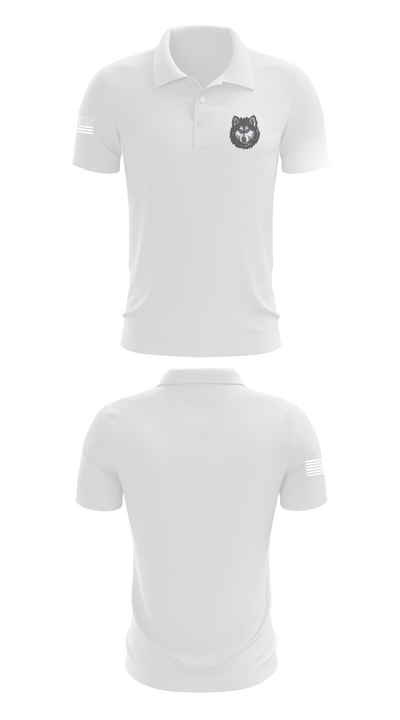 Breckenridge Huskies 80575724 Short Sleeve Performance Polo - 9