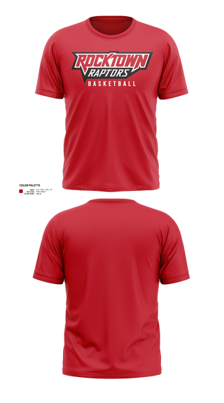 Short Sleeve Performance Shirt, Rocktown High School Basketball, Men's Basketball, Teamtime, Team time, sublimation, custom sports apparel, team uniforms, spirit wear, spiritwear, sports uniforms, custom shirts, team store, custom team store, fundraiser sports, apparel fundraiser