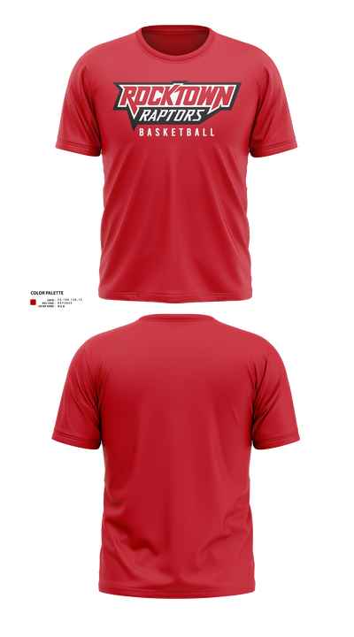 Rocktown High School Basketball 85338671 Short Sleeve Performance Shirt - 31