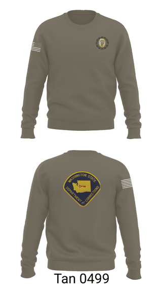 Crew Neck Sweatshirt, Monroe Correctional Complex, Police, Teamtime, Team time, sublimation, custom sports apparel, team uniforms, spirit wear, spiritwear, sports uniforms, custom shirts, team store, custom team store, fundraiser sports, apparel fundraiser