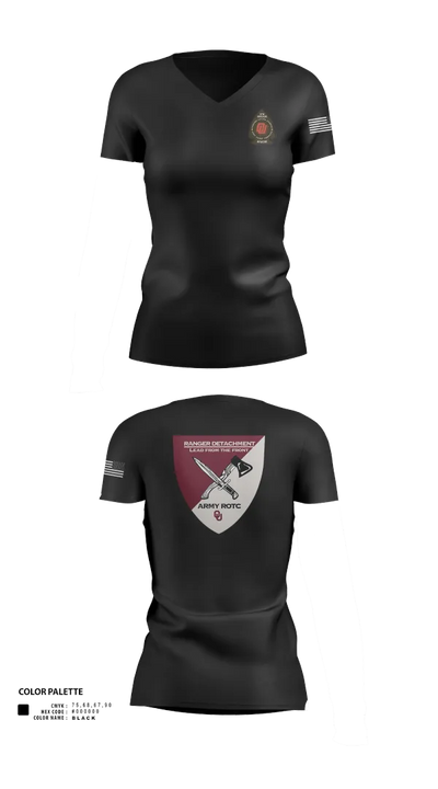 FY 25-26 OU RC Women's Short Sleeve V-neck Shirt - 110
