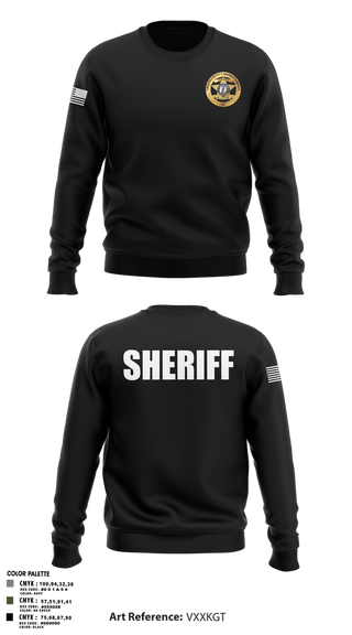 Crew Neck Sweatshirt, Greene County Sheriff’s Office, Police, Teamtime, Team time, sublimation, custom sports apparel, team uniforms, spirit wear, spiritwear, sports uniforms, custom shirts, team store, custom team store, fundraiser sports, apparel fundraiser