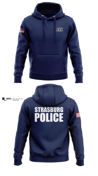 Hoodie, Strasburg Police, Police, Teamtime, Team time, sublimation, custom sports apparel, team uniforms, spirit wear, spiritwear, sports uniforms, custom shirts, team store, custom team store, fundraiser sports, apparel fundraiser