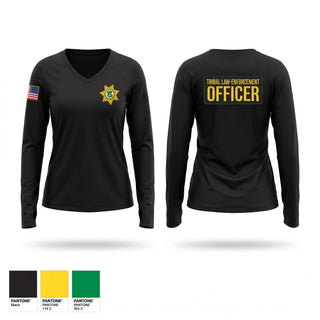 Old School Cotton Feel Shirt, Tribal Law Enforcement, Police, Teamtime, Team time, sublimation, custom sports apparel, team uniforms, spirit wear, spiritwear, sports uniforms, custom shirts, team store, custom team store, fundraiser sports, apparel fundraiser