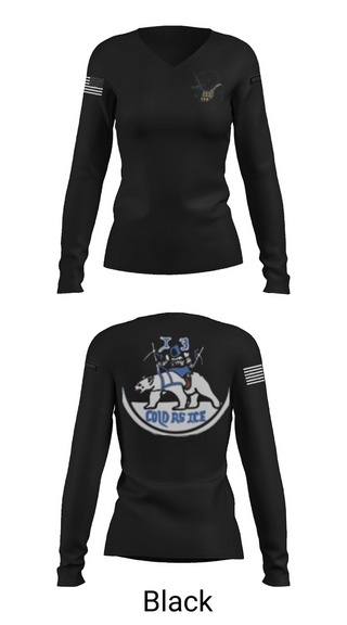 Womens Long Sleeve Vneck Shirt, Icehurst, , Teamtime, Team time, sublimation, custom sports apparel, team uniforms, spirit wear, spiritwear, sports uniforms, custom shirts, team store, custom team store, fundraiser sports, apparel fundraiser
