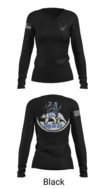 Icehurst 97478226 Women's Long Sleeve V-neck Shirt - 37