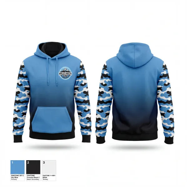 Hoodie, MILE HIGH 12:11, Men's Basketball, Teamtime, Team time, sublimation, custom sports apparel, team uniforms, spirit wear, spiritwear, sports uniforms, custom shirts, team store, custom team store, fundraiser sports, apparel fundraiser