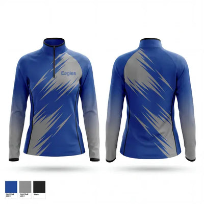 Eagles 30652847 Quarter Zip Jacket - 1