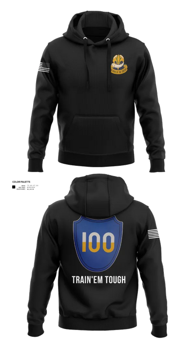 100th Training Division Hoodie - 21