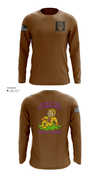 Long Sleeve Performance Shirt, USS Jefferson City SSN-759 Reactor Labratory, Navy, Teamtime, Team time, sublimation, custom sports apparel, team uniforms, spirit wear, spiritwear, sports uniforms, custom shirts, team store, custom team store, fundraiser sports, apparel fundraiser