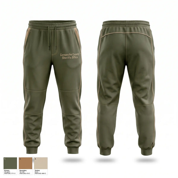 Sweatpants, Comanche County Sheriffs Office, Police, Teamtime, Team time, sublimation, custom sports apparel, team uniforms, spirit wear, spiritwear, sports uniforms, custom shirts, team store, custom team store, fundraiser sports, apparel fundraiser