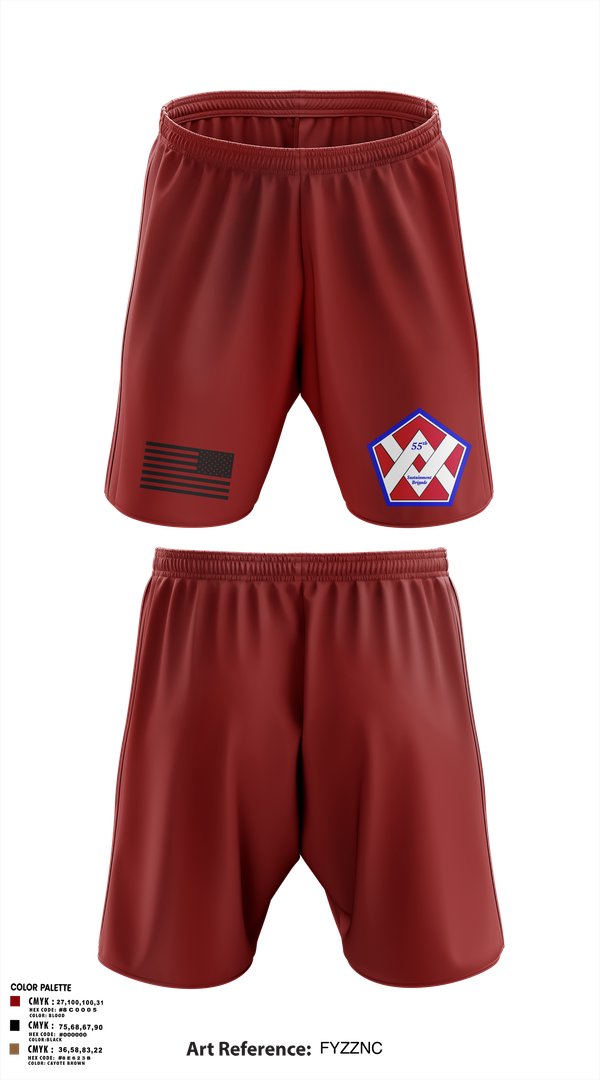 Athletic Shorts With Pockets, 55th Sustainment Brigade, , Teamtime, Team time, sublimation, custom sports apparel, team uniforms, spirit wear, spiritwear, sports uniforms, custom shirts, team store, custom team store, fundraiser sports, apparel fundraiser