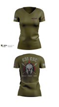 631st ESC Women's Short Sleeve V-neck Shirt - 12