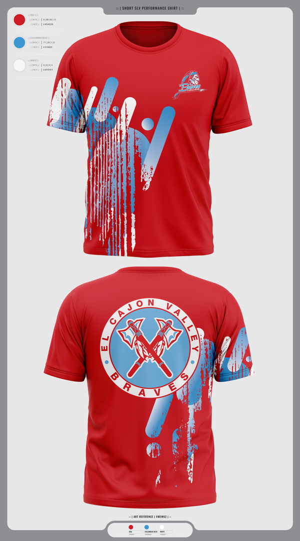 Old School Cotton Feel Shirt, El Cajon Valley High School Cheer, Cheer, Teamtime, Team time, sublimation, custom sports apparel, team uniforms, spirit wear, spiritwear, sports uniforms, custom shirts, team store, custom team store, fundraiser sports, apparel fundraiser
