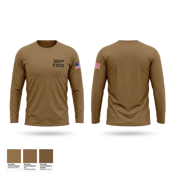 Long Sleeve Performance Shirt, 301st FICO, Army, Teamtime, Team time, sublimation, custom sports apparel, team uniforms, spirit wear, spiritwear, sports uniforms, custom shirts, team store, custom team store, fundraiser sports, apparel fundraiser