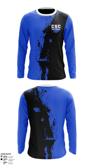 Long Sleeve Performance Shirt, CSC Softball, Softball, Teamtime, Team time, sublimation, custom sports apparel, team uniforms, spirit wear, spiritwear, sports uniforms, custom shirts, team store, custom team store, fundraiser sports, apparel fundraiser