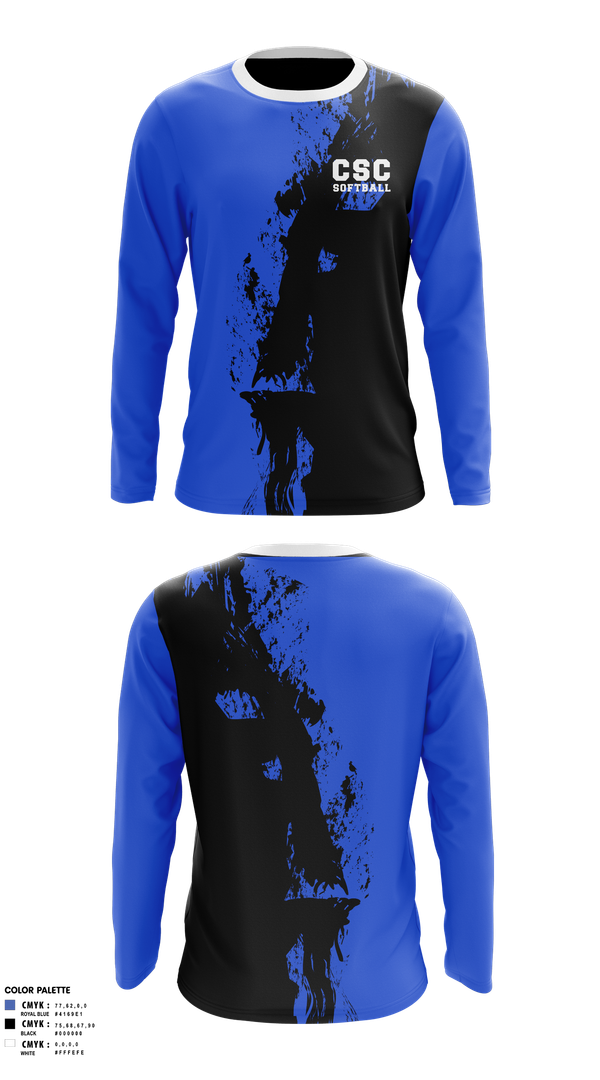 Long Sleeve Performance Shirt, CSC Softball, Softball, Teamtime, Team time, sublimation, custom sports apparel, team uniforms, spirit wear, spiritwear, sports uniforms, custom shirts, team store, custom team store, fundraiser sports, apparel fundraiser