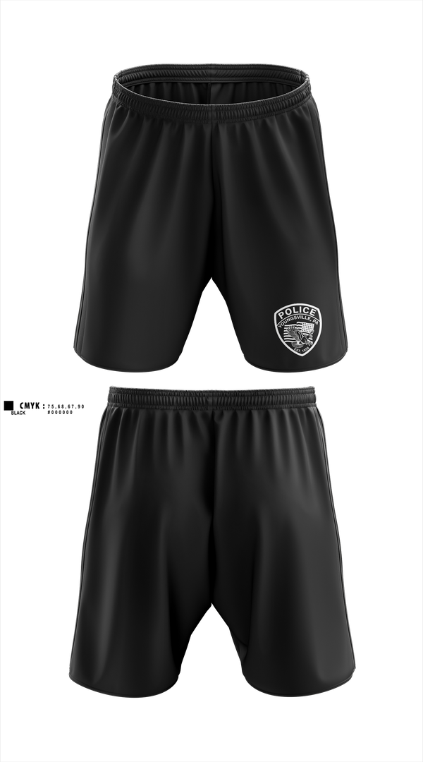 Athletic Shorts With Pockets, Youngsville Police Department, Police, Teamtime, Team time, sublimation, custom sports apparel, team uniforms, spirit wear, spiritwear, sports uniforms, custom shirts, team store, custom team store, fundraiser sports, apparel fundraiser