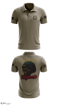 2nd Platoon roughnecks 49th 24757929 Short Sleeve Performance Polo - 1