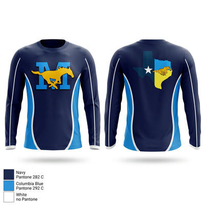 Mustangs Long Sleeve Performance Shirt 2