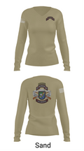 1/75 Ranger Battalion 18723676 Women's Long Sleeve V-neck Shirt - 96