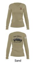 1-185th IN BN 23098536 Women's Long Sleeve V-neck Shirt - 92